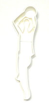 Basketball Player Shooting Ball Jump Shot Athletics Cookie Cutter USA PR... - £2.40 GBP