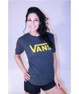 Original 1966 VANS SHORT SLEEVE SHIRT T-SHIRT ALL SIZES HEATHER GREY YEL... - $24.85