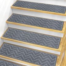 Durable Non-Slip Stair Carpet Treads, 8"x30", Ideal for Kids and Pets - ... - $54.40