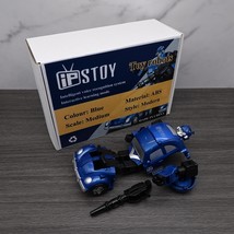 IPSTOY Blue Peak Warrior Toy Robot Interactive Action Figure with Black ... - $279.59 MXN