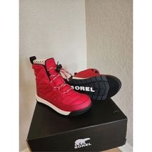 SOREL Whitney II Short Waterproof Insulated Boot, Toddler Size 12, Red, NWT - $83.20 CAD