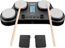 Pd405 Tabletop Electric Drum Set, With 163 Percussion Sounds, 4 - €110,52 EUR