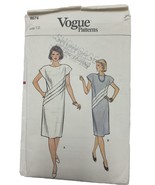 VTG VOGUE Patterns Misses&#39; Dress Sewing Pattern Size 12  # 8674 Pattern ... - $19.46 CAD