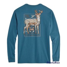 Southern Tide Men’s Know Your Prey Deer L/S Tee.Blue Ivy.Sz.XXL.MSRP$44.00 - £29.06 GBP