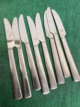 GINKGO 18/10 Stainless Steel NORSE Dinner Knives Set of 7 - £31.89 GBP