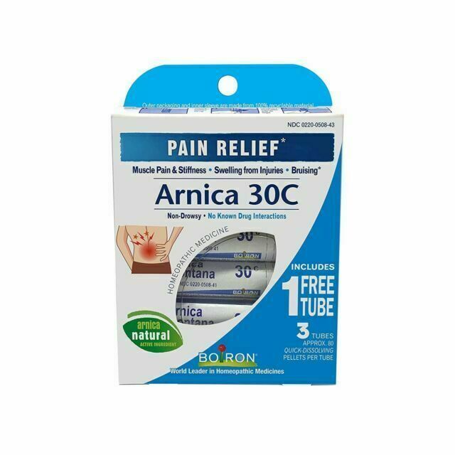 Boiron Arnica Montana 30C 3 Tubes (240 Pellets) Exp 09/31/25 - $19.95