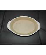 Pampered Chef Casserole Dish Small Oval French Vanilla Baker Stoneware #... - $608.45 MXN
