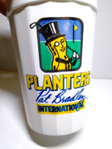 Mr Peanut Planters Peanuts Pat Bradley Golfer Plastic Cup Vintage Golf Sports - £12.39 GBP