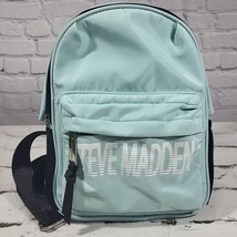 Steve Madden Aqua Mini Force Backpack Small Weekender Travel Bag Flaw  - £15.65 GBP