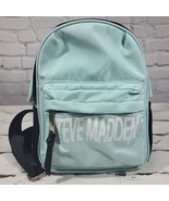 Steve Madden Aqua Mini Force Backpack Small Weekender Travel Bag Flaw  - £15.85 GBP