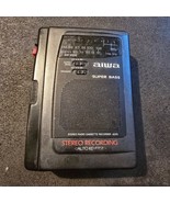 Aiwa HS-JS315 Cassette Recorder Bass Radio Works Tape Deck Not Parts Repair - $555.05 MXN