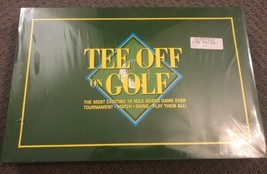 TEE OFF ON GOLF BOARD GAME BRAND NEW SEALED RARE 1994  MINT RARE - $26.97