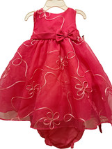 Rose Edition- Pink dress with adorn with lace and bloomer-waist band-zip... - £17.47 GBP