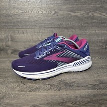 Brooks Adrenaline GTS 22 Women&#39;s Size 12 Running Shoes Purple Pink - £35.40 GBP