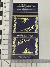 Vintage Matchbook Cover  Vittorio a restaurant  Delray Beach, FL  gang  unstruck - £9.25 GBP