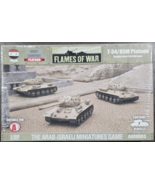 Flames of War The Arab-Israeli Miniatures GameT-34/85M Platoon (Sealed) - $39.19