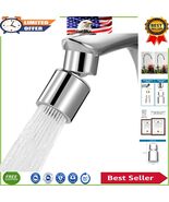 Effortless Installation 360° Chrome Faucet Aerator with Increased Water ... - $26.56 CAD