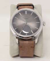 Borman Engravers Mens Watch 3541 Moonphase Brown Wrist - $138.60