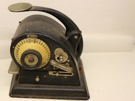 Antique 1900 - 1925 Protectograph Model H Check Protector No. 127779 G W... - £46.16 GBP