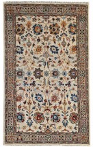 EORC Buy Hand-Knotted Wool Beige Traditional Classic Bidjar Collection Rug Onlin - £779.45 GBP