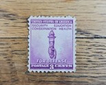 US Stamp For Defense 3c Violet - £2.24 GBP