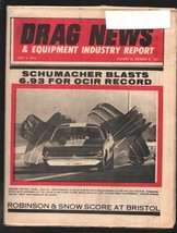 Drag News 9/5/1970-Don Schumacher cover-Sox &amp; Martin race parts-AHRA WCS Bris... - £35.47 GBP