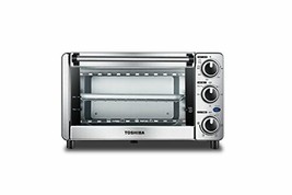 Toshiba MG12GQN-SS Toaster Oven, Stainless Steel - £81.52 GBP