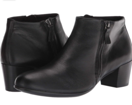 Ecco Shape M 35 Women&#39;s Leather Ankle Boot, Black Color, Sz.9-9.5(US) 40... - $74.99