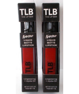 2X The Lip Bar TLB Vegan Lipstick Liquid Matte Hot Mama LM23 HM Sealed - $16.23 CAD