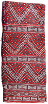 Handmade vintage Moroccan Berber kilim cushion 1&#39; x 2.3&#39; (31cm x 72cm) 1950s - £571.43 GBP