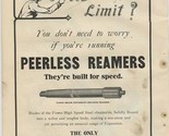 Cleveland Twist Drill Peerless Reamers &amp; Morse Drills 1909 Magazine Ad - £21.67 GBP
