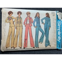 Simplicity Misses Pantsuit Sewing Pattern sz 14 7185 - uncut - $10.88