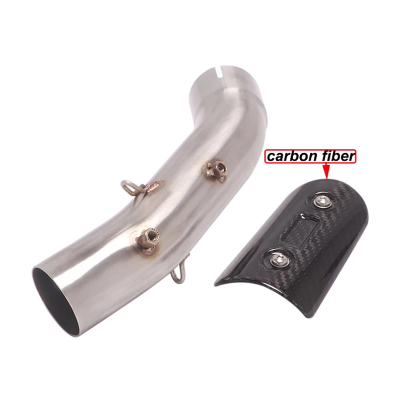 Sporting Motorcycle Exhaust Middle Link A ConAt 51Mm Muffler for Duke Kt... - $49.00