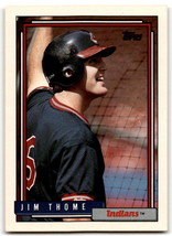 1992 Topps #768 Jim Thome NM Near Mint Indians ID:43494 - $1.67