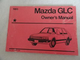 1983 Mazda GLC Owners Manual [Paperback] Mazda - $24.49