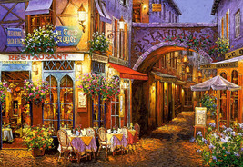 evening in Provence Romantic France restaurant ceramic tile mural backsplash - £47.47 GBP+