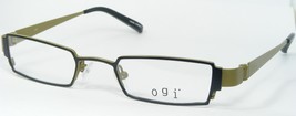 OGI 9030 695 Schwarz/Grün Brille Metall Rahmen 44-20-130mm Deutschland - $65.43