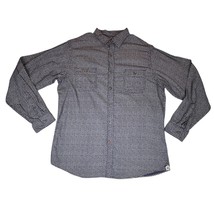 Cremieux Shirt Mens XL Blue White Slim Fit Business Casual Button Up Wor... - $279.60 MXN