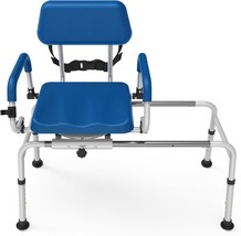 Fsa/Hsa Eligible Sliding Shower Chair Tub Transfer Bench With Swivel, La... - $324.99