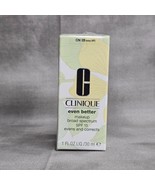 CLINIQUE Even Better Makeup CN28 IVORY Broad Spectrum SPF 15 - 1 fl oz -... - $26.31 CAD