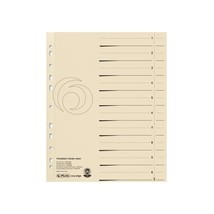 Herlitz A4 Subjects Divider - Buff (100 Pieces)  - $47.00