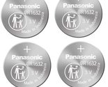 Panasonic Battery CR1632 3V 3 Volt Lithium YyBqz Coin Size Battery, (4 B... - £5.17 GBP+
