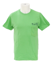 Salt Life  Men&#39;s S Green Short Sleeve Tee T Shirt Shut Up N Reel Crew Neck - £16.28 GBP