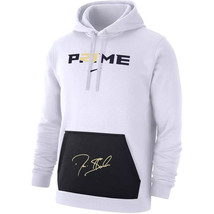 Nike Coach Prime Hoodie Sweatshirt White Deion Sanders Mens Size Large P... - $46.74