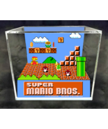 Super Mario Bros - 3D Cube Handmade Diorama - Video Games - Shadowbox - €59,23 EUR