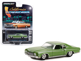 1970 Chevrolet Monte Carlo Green Metallic with Green Interior &quot;California - $20.70