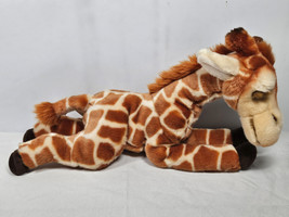 Vintage 2002 Toys R Us Geoffrey Plush Stuffed Giraffe Lying Down - £14.91 GBP