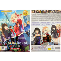 Anime DVD Lycoris Recoil (1-13End) All Region English Dubbed &amp; Eng Subtitles - £18.29 GBP