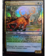 Trumpeting Gnarr FOIL Magic The Gathering Ikoria 213 MTG Beast Mutate - $2.32
