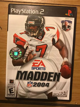 PS2 Madden NFL 2004 (Sony PlayStation 2, 2003)- Complete - £4.37 GBP